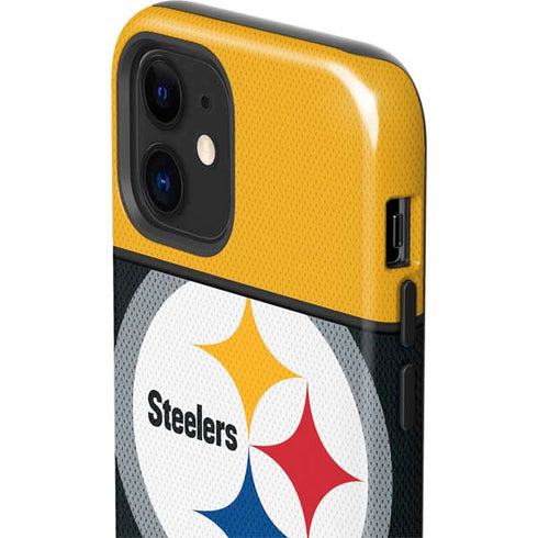 NFL Pittsburgh Steelers Zone Block iPhone 12 Impact Case