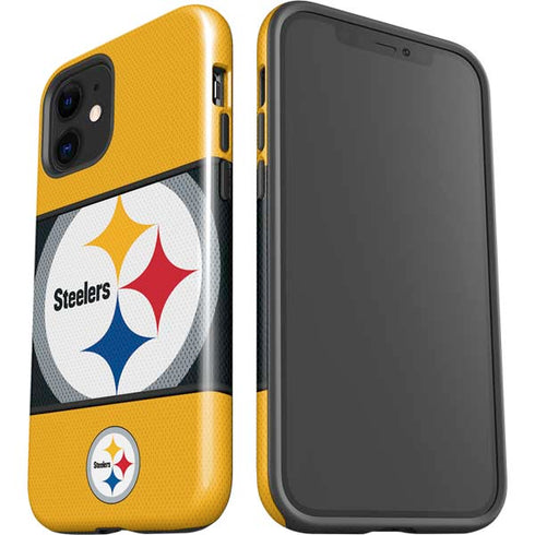 NFL Pittsburgh Steelers Zone Block iPhone 12 Impact Case