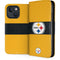 NFL Pittsburgh Steelers Zone Block iPhone 13 Folio Case