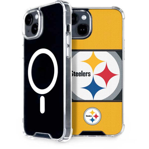 NFL Pittsburgh Steelers Zone Block iPhone 13 MagSafe Case