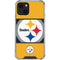 NFL Pittsburgh Steelers Zone Block iPhone 13 Mini Clear Case