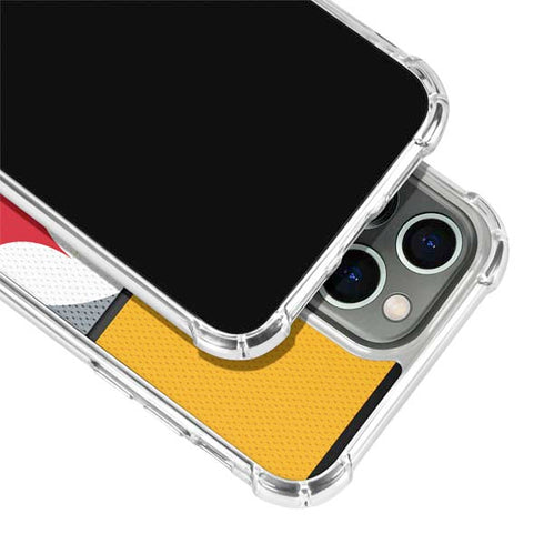 NFL Pittsburgh Steelers Zone Block iPhone 13 Pro Clear Case