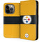 NFL Pittsburgh Steelers Zone Block iPhone 13 Pro Folio Case
