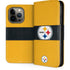 NFL Pittsburgh Steelers Zone Block iPhone 13 Pro Folio Case