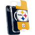 NFL Pittsburgh Steelers Zone Block iPhone 15 Plus MagSafe Case