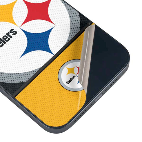 NFL Pittsburgh Steelers Zone Block iPhone 15 Plus Skin