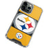 NFL Pittsburgh Steelers Zone Block iPhone 14 Pro Clear Case