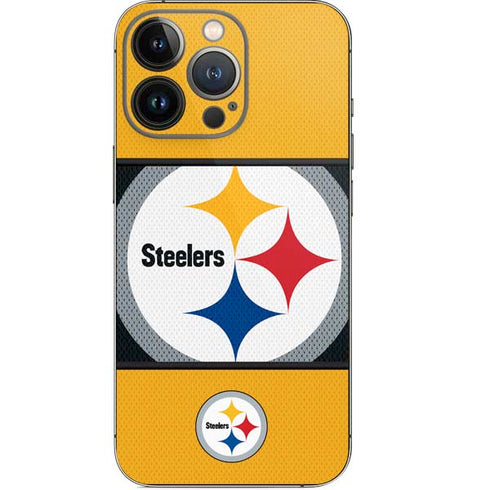 NFL Pittsburgh Steelers Zone Block iPhone 14 Pro Skin