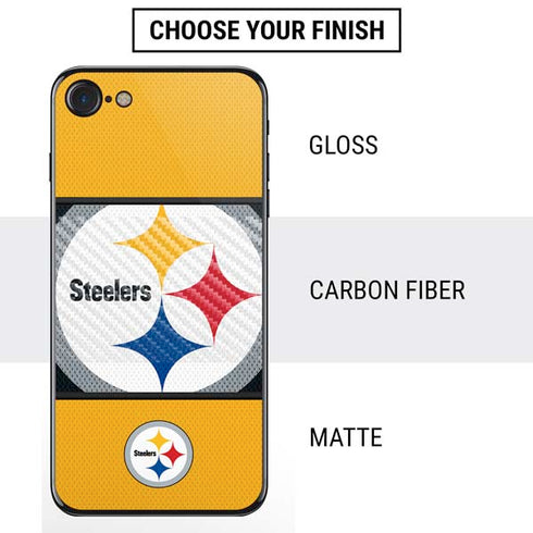 NFL Pittsburgh Steelers Zone Block iPhone SE (2nd & 3rd Gen) Skin