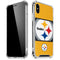 NFL Pittsburgh Steelers Zone Block iPhone XS Max Clear Case