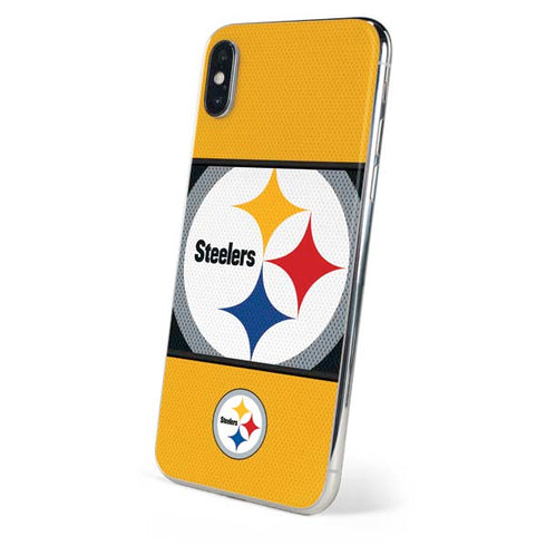 NFL Pittsburgh Steelers Zone Block iPhone XS Max Skin
