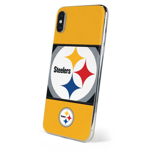 NFL Pittsburgh Steelers Zone Block iPhone XS Skin