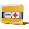 NFL Pittsburgh Steelers Zone Block MacBook Pro 16in (2021-25) Case plus Skin
