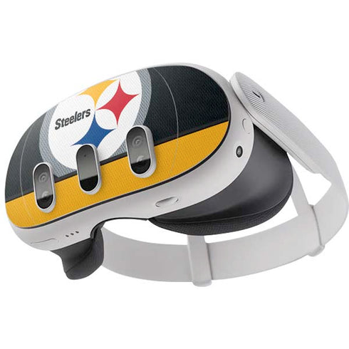 NFL Pittsburgh Steelers Zone Block Meta Quest 3 Skin