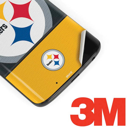 NFL Pittsburgh Steelers Zone Block Moto G6 Skin