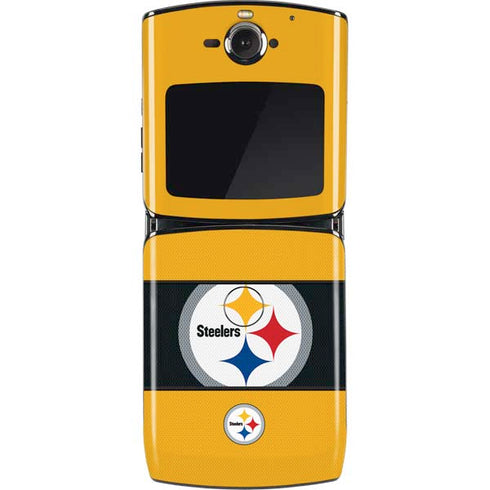 NFL Pittsburgh Steelers Zone Block Motorola RAZR Skin