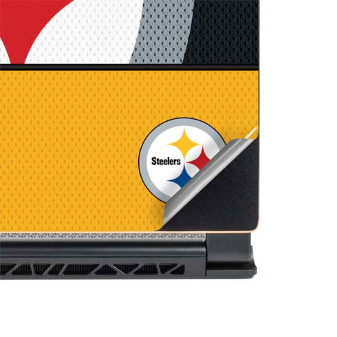 NFL Pittsburgh Steelers Zone Block MSI GS65 Stealth Laptop Skin