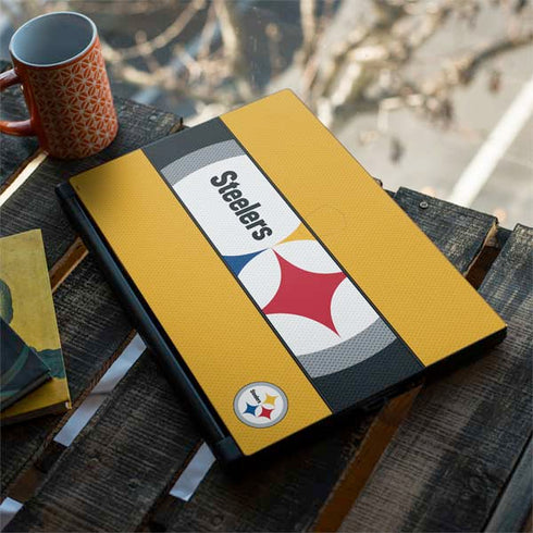 NFL Pittsburgh Steelers Zone Block MSI GS65 Stealth Laptop Skin