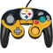 NFL Pittsburgh Steelers Zone Block Nintendo GameCube Controller Skin