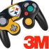 NFL Pittsburgh Steelers Zone Block Nintendo GameCube Controller Skin