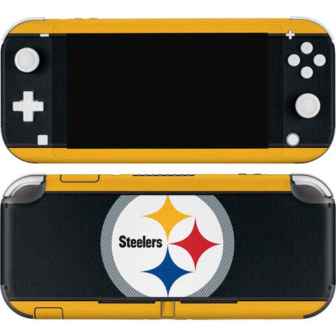 NFL Pittsburgh Steelers Zone Block Nintendo Switch Lite Skin