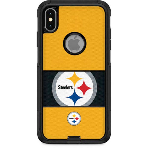 NFL Pittsburgh Steelers Zone Block Otterbox Commuter iPhone Skin