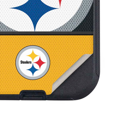 NFL Pittsburgh Steelers Zone Block Otterbox Defender iPhone Skin