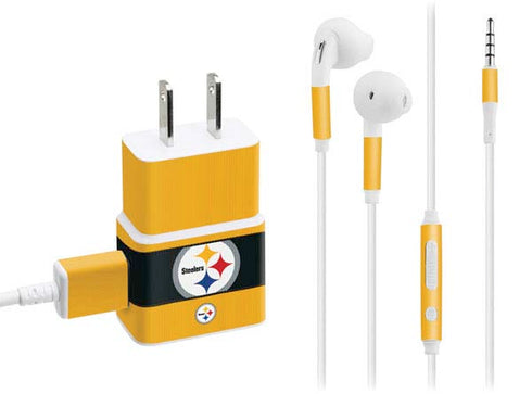NFL Pittsburgh Steelers Zone Block Phone Charger Skin