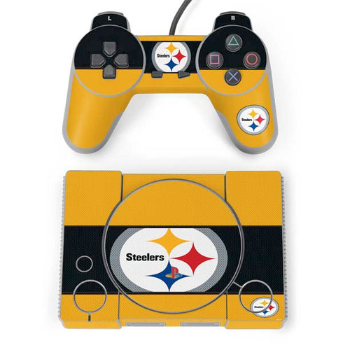 NFL Pittsburgh Steelers Zone Block PlayStation Classic Bundle Skin