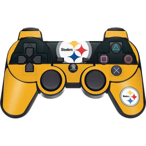 NFL Pittsburgh Steelers Zone Block PS3 Dual Shock wireless controller Skin