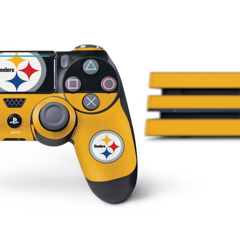 NFL Pittsburgh Steelers Zone Block PS4 Pro Bundle Skin