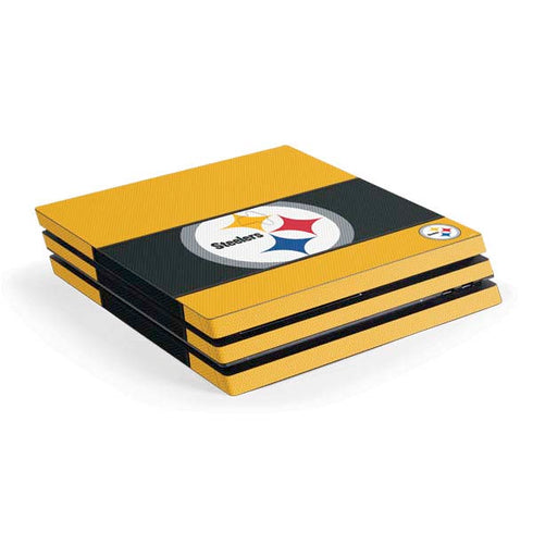 NFL Pittsburgh Steelers Zone Block PS4 Pro Console Skin