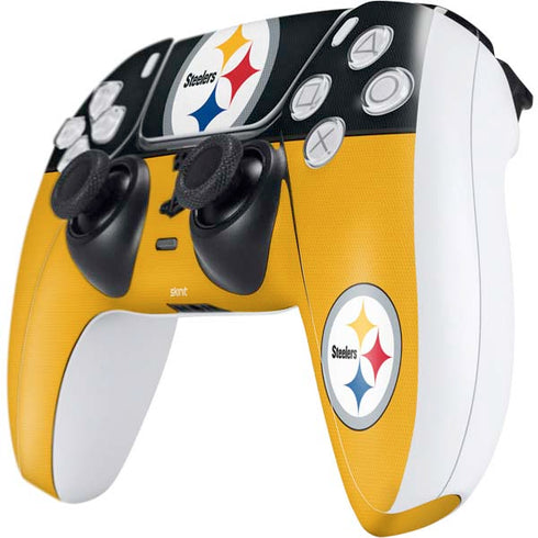 NFL Pittsburgh Steelers Zone Block PS5 Controller Skin