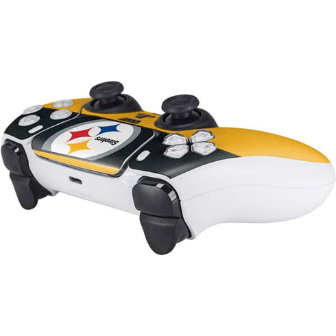 NFL Pittsburgh Steelers Zone Block PS5 Controller Skin