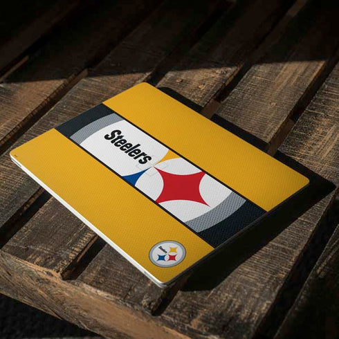 NFL Pittsburgh Steelers Zone Block Surface Laptop 2 Skin