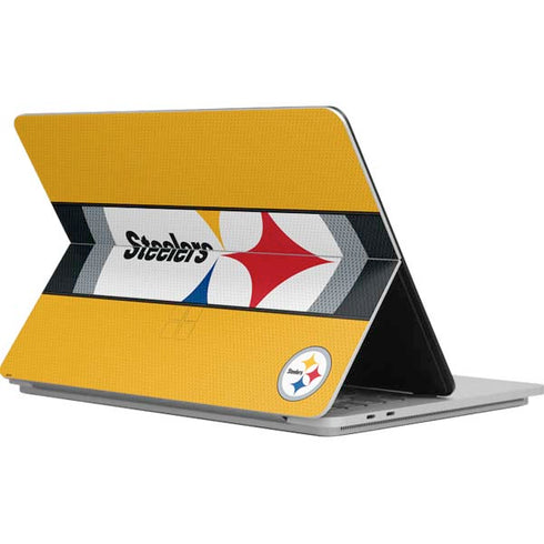 NFL Pittsburgh Steelers Zone Block Surface Laptop Studio Skin