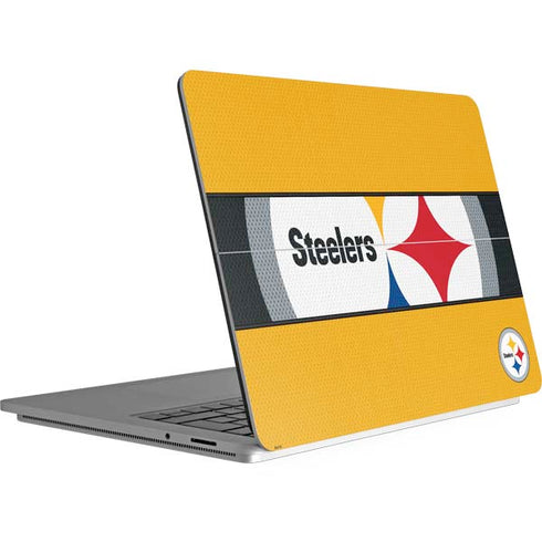 NFL Pittsburgh Steelers Zone Block Surface Laptop Studio Skin