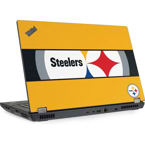 NFL Pittsburgh Steelers Zone Block Lenovo ThinkPad Skin