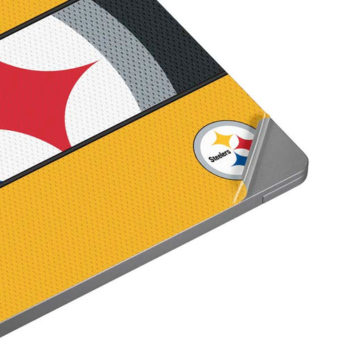 NFL Pittsburgh Steelers Zone Block Universal Laptop 17in (13.8 x 10in) Skin