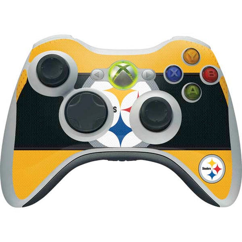 NFL Pittsburgh Steelers Zone Block Xbox 360 Wireless Controller Skin