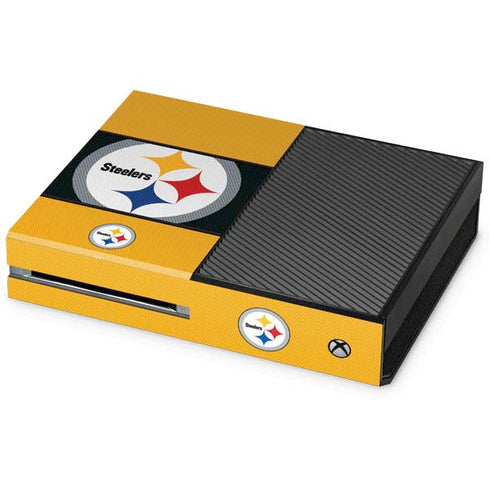 NFL Pittsburgh Steelers Zone Block Xbox One Console Skin