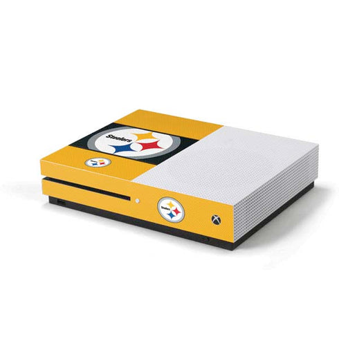NFL Pittsburgh Steelers Zone Block Xbox One S Console Skin