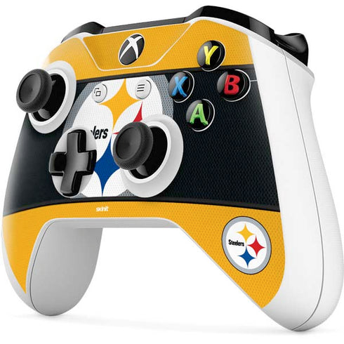 NFL Pittsburgh Steelers Zone Block Xbox One S Controller Skin
