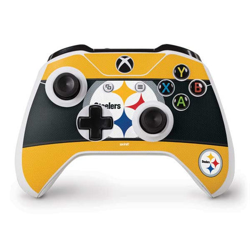 NFL Pittsburgh Steelers Zone Block Xbox One S Controller Skin