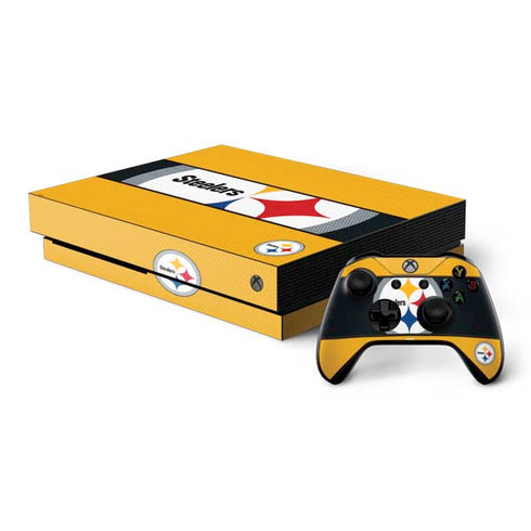 NFL Pittsburgh Steelers Zone Block Xbox One X Bundle Skin