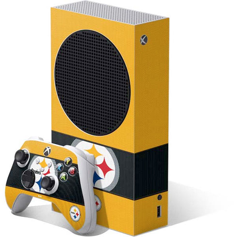 NFL Pittsburgh Steelers Zone Block Xbox Series S Bundle Skin