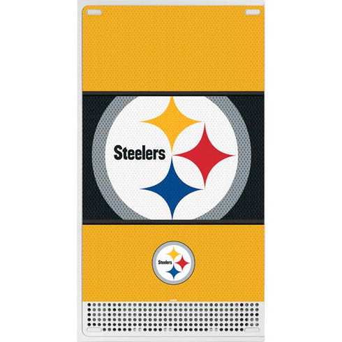 NFL Pittsburgh Steelers Zone Block Xbox Series S Console Skin