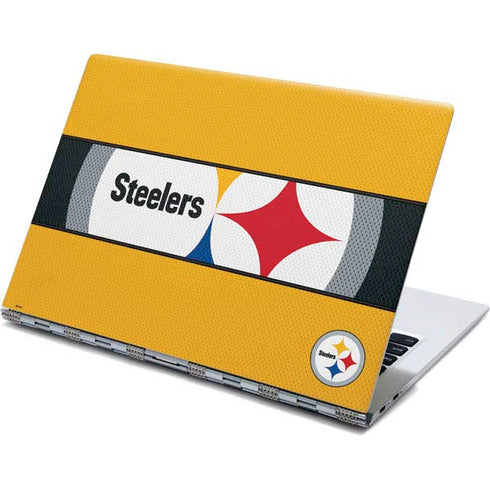 NFL Pittsburgh Steelers Zone Block Yoga 910 2-in-1 14in Touch-Screen Skin