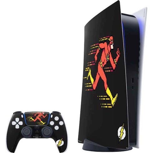 DC Comics The Flash Pixelated Running Pose PS5 Digital Edition Bundle Skin