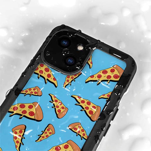 Pizza Foodie iPhone 15 Plus Waterproof Case